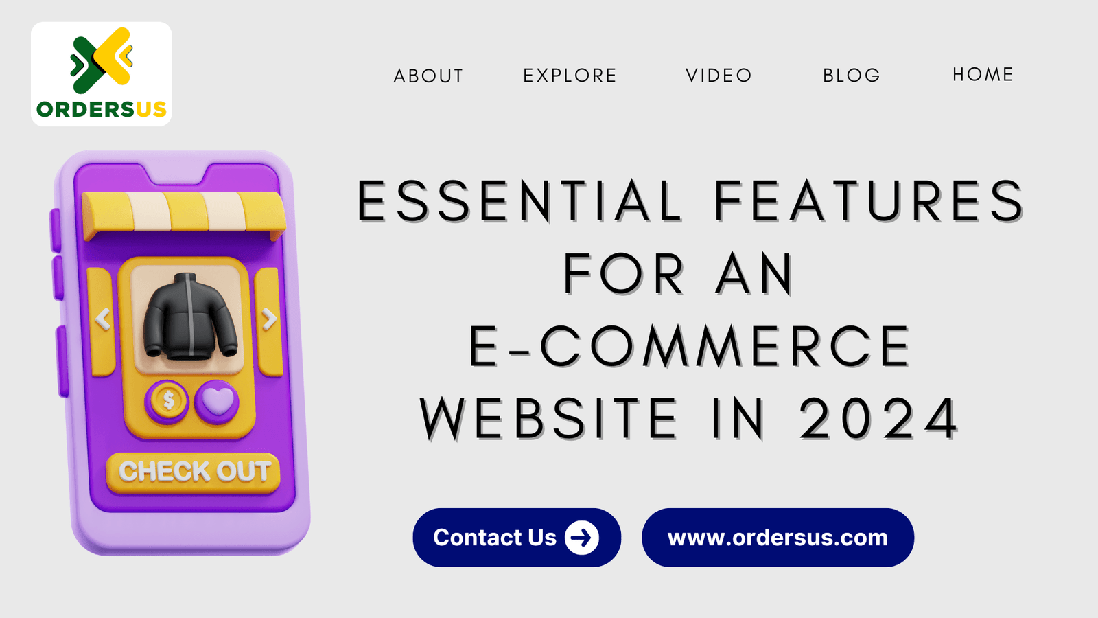 Essential Features for an E-Commerce Website in 2024